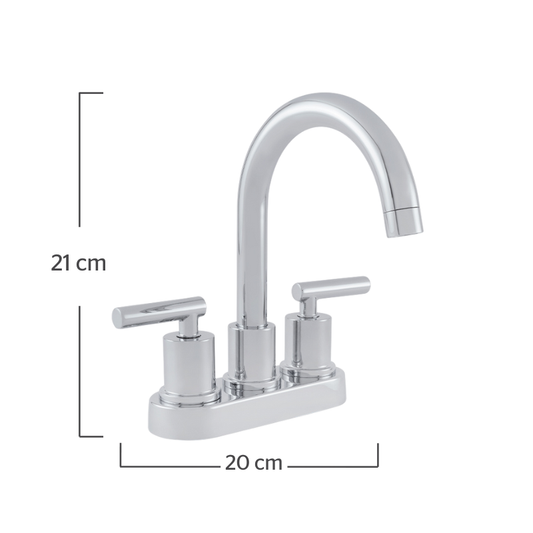 Mezcladora de 4" para lavabo