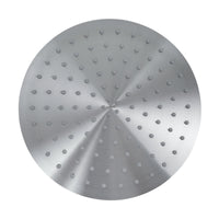 Regadera de plato redonda de 25cm INOX® Oro