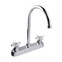 Mezcladora de 8" para cocina con manerales de cruceta
