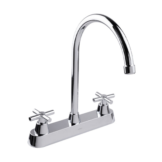 Mezcladora de 8" para cocina con manerales de cruceta