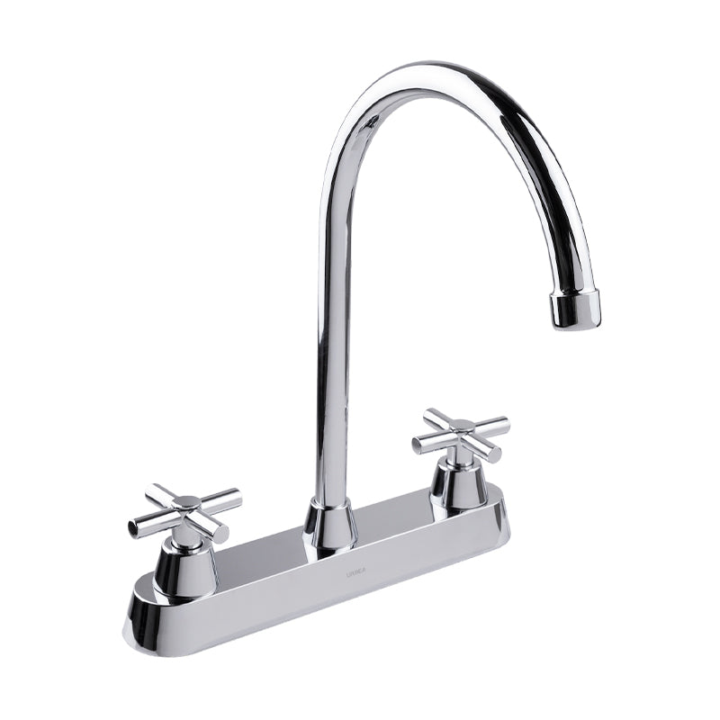 Mezcladora de 8" para cocina con manerales de cruceta