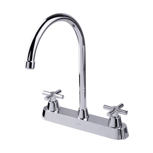 Mezcladora de 8" para cocina con manerales de cruceta