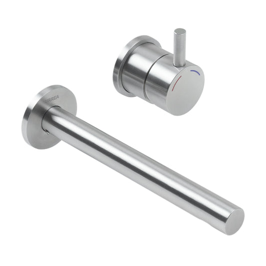 Monomando a muro para lavabo INOX® Oro