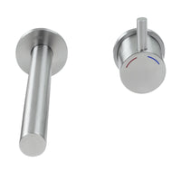Monomando a muro para lavabo INOX® Oro