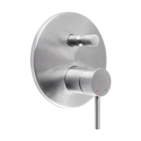 Monomando con desviador para regadera y/o tina INOX® Oro