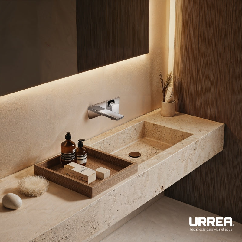 Monomando a muro para lavabo QUADRO® 2