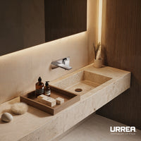Monomando a muro para lavabo QUADRO® 2