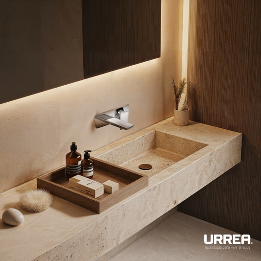 Monomando a muro para lavabo QUADRO® 2