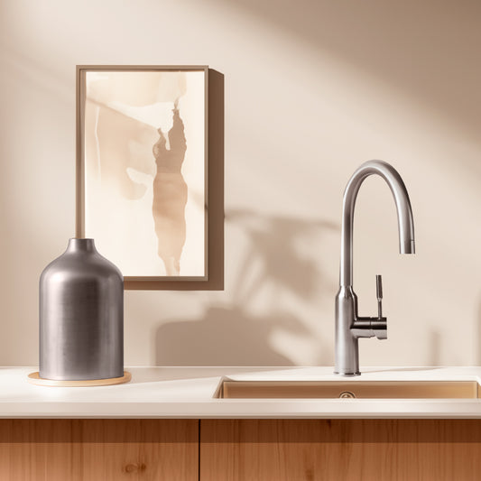 Monomando para cocina sencillo INOX®